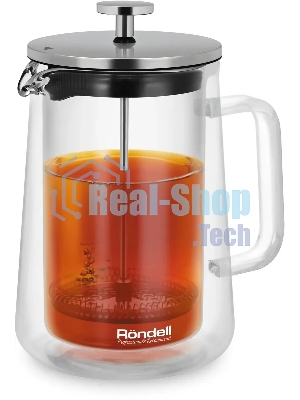 Френч-пресс с двойными стенками 1,0 л Rondell RDS-1824 Eletto