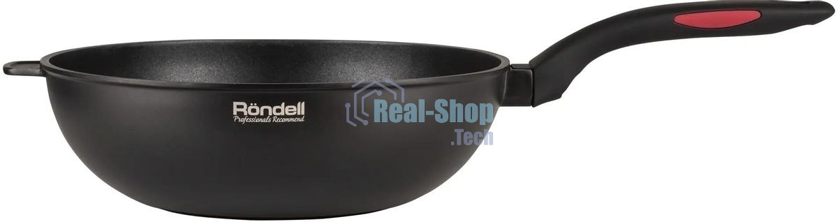 Сковорода ВОК Rondell Perfect RDA-1563, 28 см, без крышки, черный