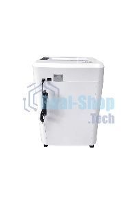 Шредер Office Kit S210N 3,9x38 белый (секр.P-4) фрагменты 16лист. 35лтр. скрепки скобы пл.карты CD