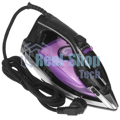 Утюг Redmond RI-C260 черный/фиолетовый