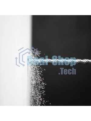 Бур по бетону Denzel двойная спираль, Cobalt W-tip, 10x460 мм, SDS PLUS