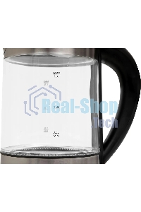 Чайник электрический OASIS K-7GS стальной+черный 1,7л. 2200Вт