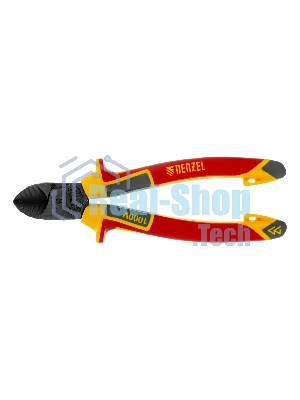 Бокорезы Denzel диэлектрические рукоятки, до 1000 В, трехкомпонентные рукоятки, 160 мм