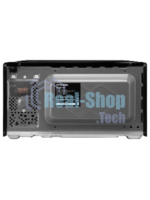 Микроволновая печь Hyundai HYM-M2008 черный, 20 л, 700 Вт, переключатели - поворотный механизм