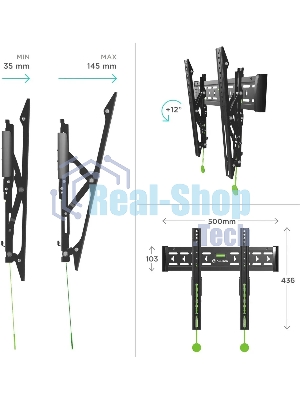 Кронштейн для телевизора ONKRON SN14 32