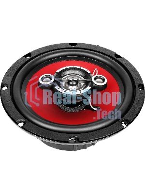Колонки автомобильные Ural DDB AS-D1741 190Вт 16см (6.5дюйм) (ком.:2кол.) коаксиальные четырехполосные