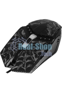 Мышь проводная Defender Prototype GM-670L черный, 2400 dpi, USB, кнопки - 6