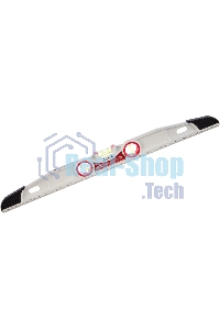 Уровень алюминиевый Matrix литой, фрезерованный, 3 глазка, две ударные площадки, 600 мм