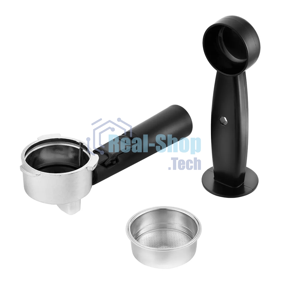 Кофеварка рожковая Kitfort KT-753 черный/нержавеющая сталь, молотый, 1 л, 850 Вт, 15 бар