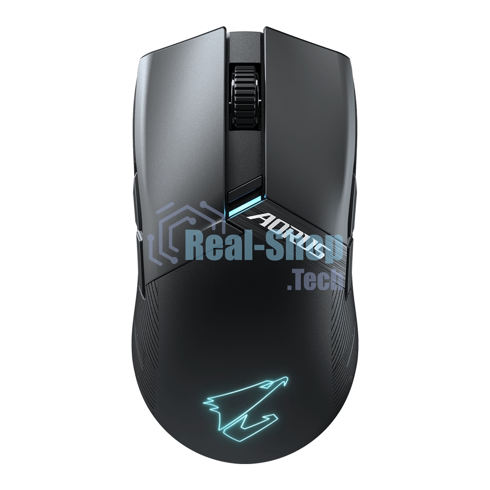 Мышь беспроводная/проводная Gigabyte GM-AORUS M6 черный, 26000 dpi, радиоканал, USB, кнопки - 8