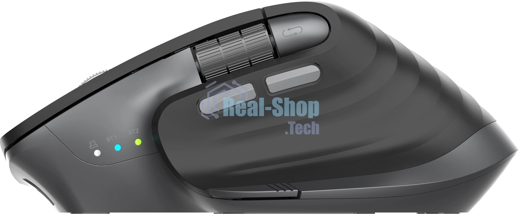 Мышь беспроводная Acer OMR405 черный, 4800 dpi, радиоканал, Bluetooth, USB, кнопки - 8