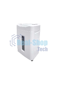 Шредер Office Kit S210N 3,9x38 белый (секр.P-4) фрагменты 16лист. 35лтр. скрепки скобы пл.карты CD