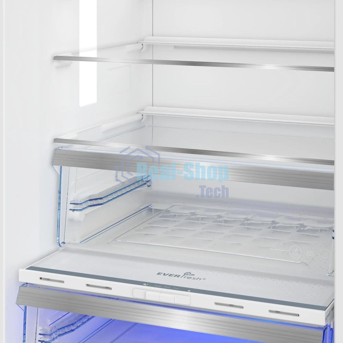 Холодильник Beko B5RCNK403ZWB черный 257/100л двухкамерный морозилка снизу, No Frost