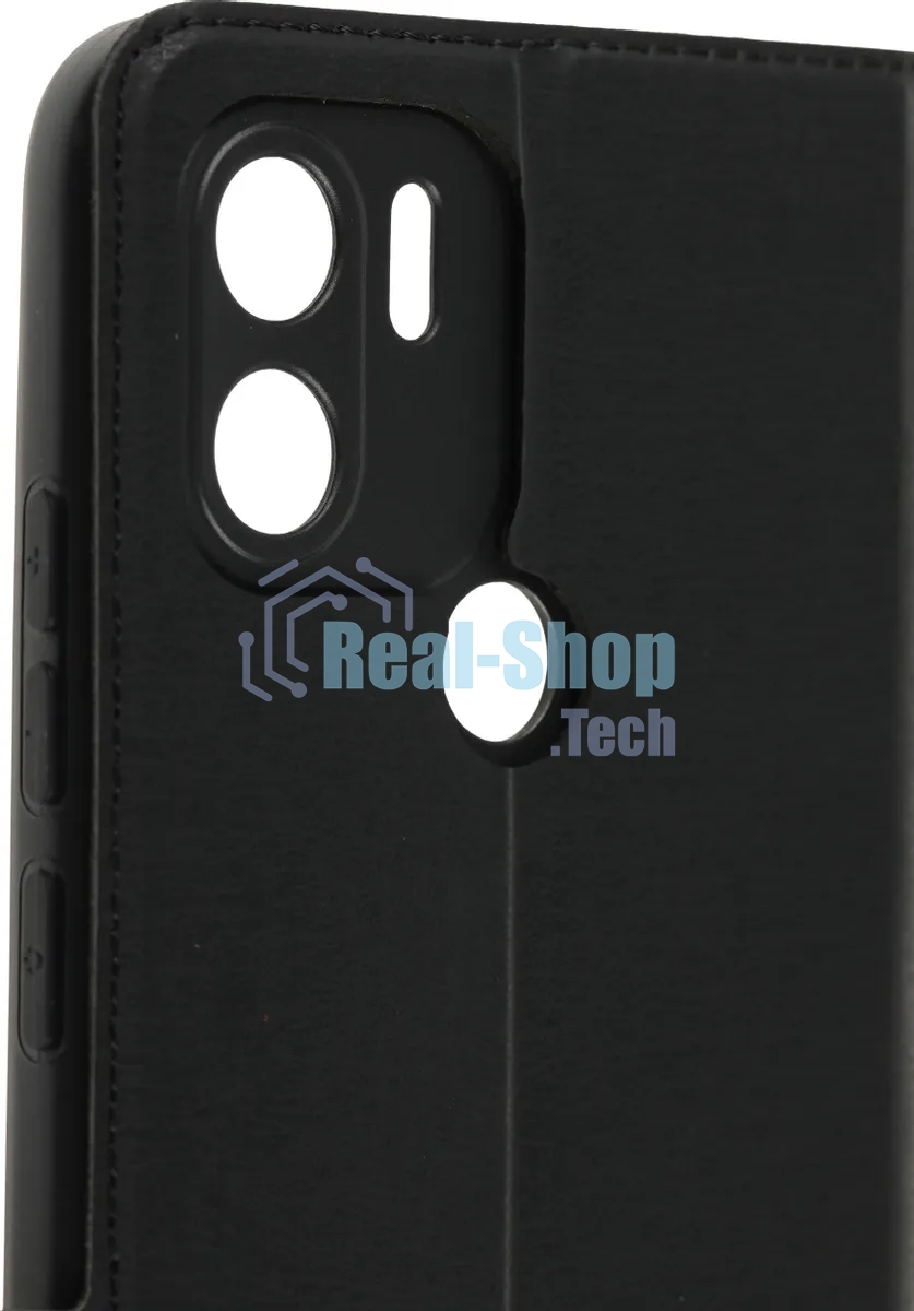 Чехол (флип-кейс) BoraSCO для Xiaomi Poco C51 Book Case черный (72199)