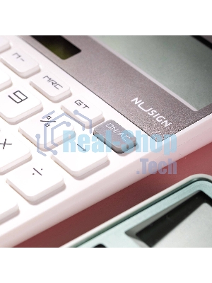 Калькулятор настольный Deli Nusign ENS042WHITE белый 12-разр.