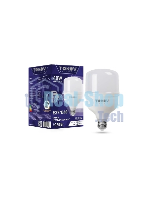Лампа светодиодная TOKOV ELECTRIC 40Вт HP 4000К Е40/Е27 176-264В
