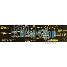 Автомагнитола ACV AVS-814BW, 1 DIN, Bluetooth, USB Type-A, AUX