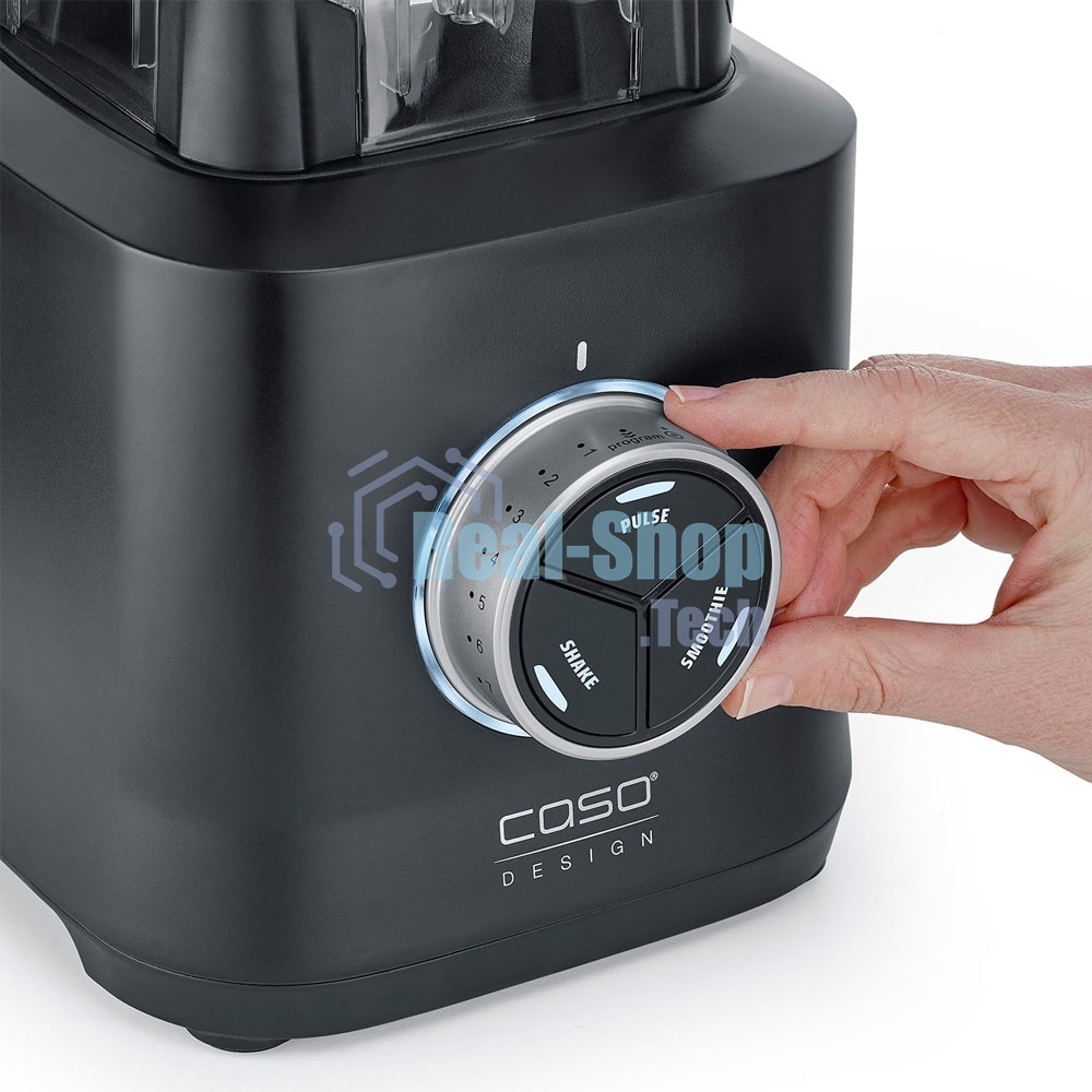 Блендер стационарный Caso Power Blender B 2000 черный, 2000 Вт, 10 скоростей