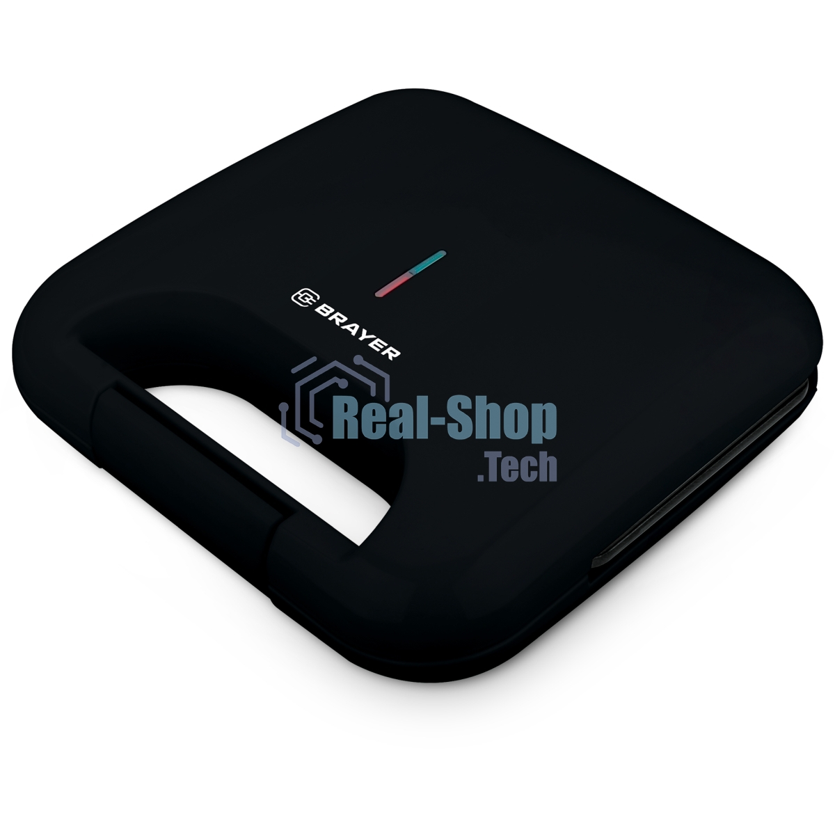 Сэндвичница BRAYER BR2203BK 750 Вт, черный