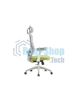 Кресло Cactus CS-GMC515-GYGN серый, сетка, подголовник