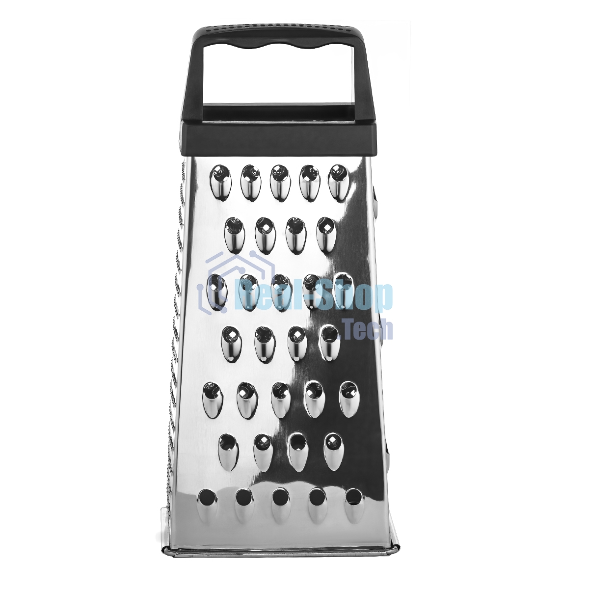 Терка LARA LR07-50 4 поверхности, высота 20 см, нерж. сталь, ручка