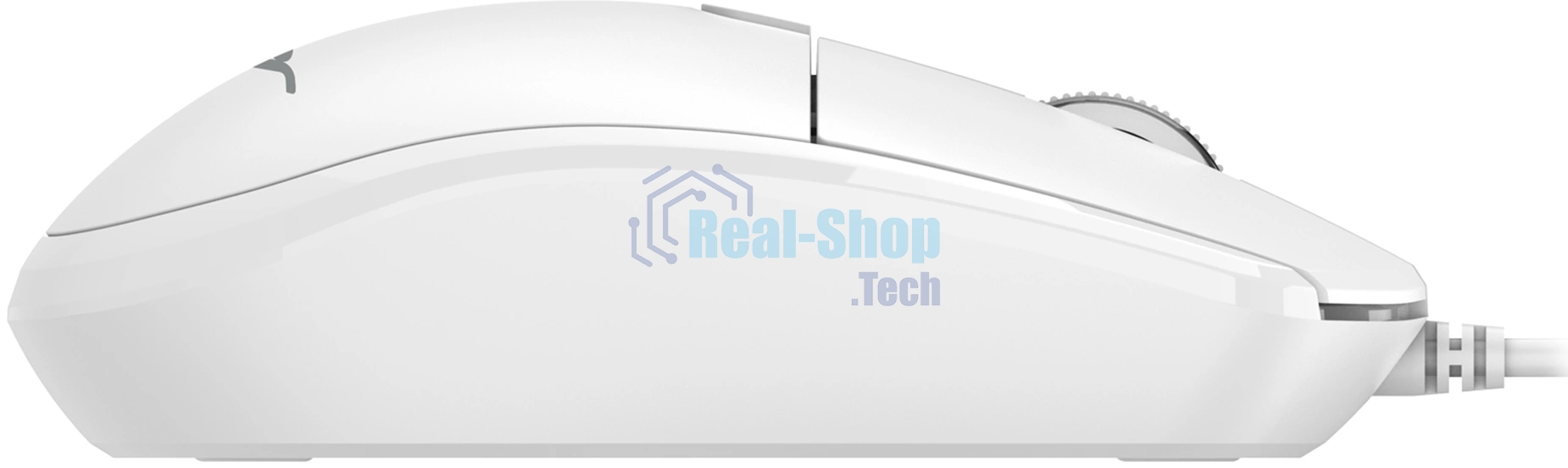 Мышь проводная Acer OMW401 белый, 2000 dpi, USB, кнопки - 4