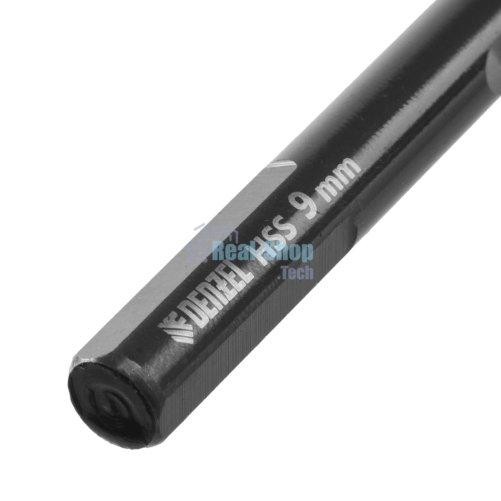 Сверло по металлу Denzel 9 мм, HSS-Tin, Golden Tip, 8 шт.