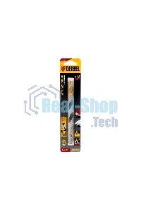 Сверло спиральное по металлу Denzel 12 x 151мм, Р6М5, Golden Tip, многогранная заточка