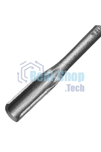 Зубило Denzel канальное, 14 х 22 х 250 мм, 40Cr, SDS PLUS