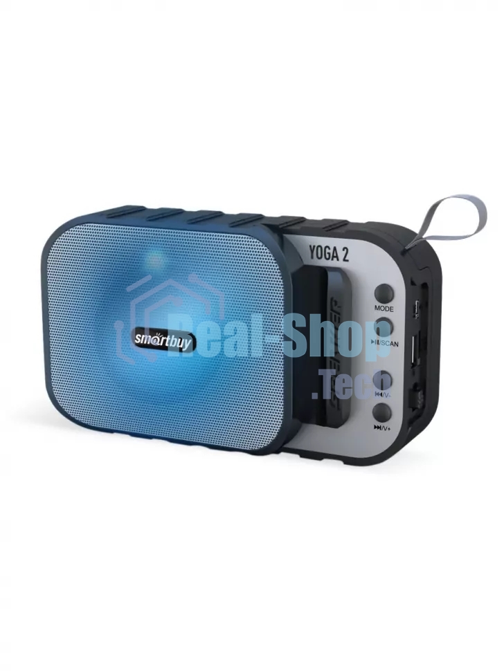 Акустическая система Smartbuy YOGA 2, 5Вт, Bluetooth, MP3, FM-радио, черная (арт. SBS-5040)/100