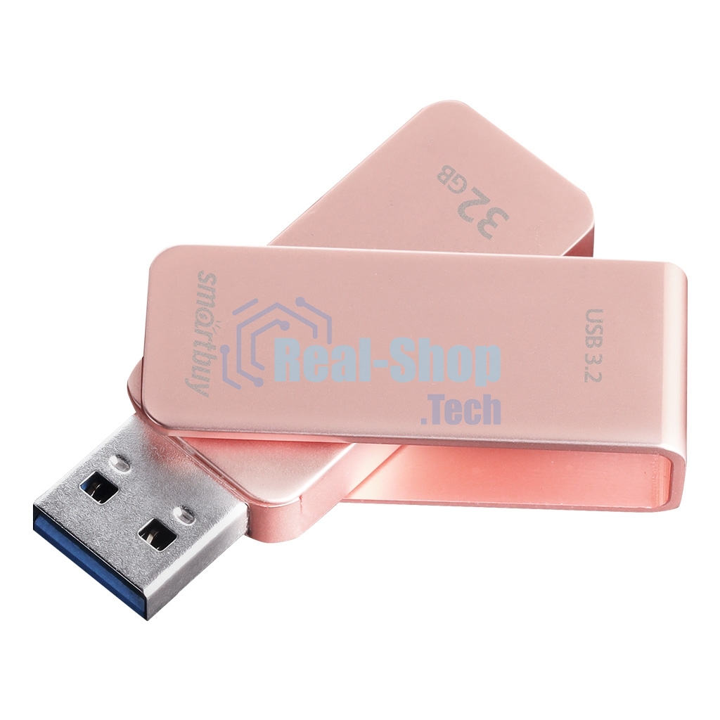 Флешка USB 3.0/3.2 32Gb накопитель SmartBuy M1 Metal Apricot