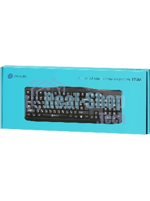 Клавиатура Oklick 170M проводная, USB Type-A, чёрный