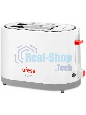 Тостер Ufesa TT7385 белый, 800 Вт, 2 слота