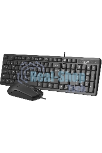 Комплект клавиатура + мышь A4Tech KR-3330 клав:черный мышь:черный USB