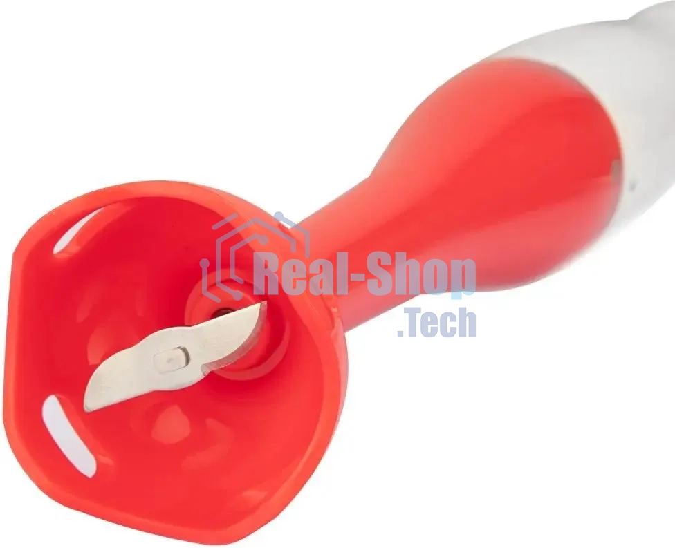 Блендер погружной Blackton Bt HB400P White-Red. Мощность 400 Вт, Режим ТУРБО