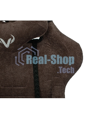 Кресло Бюрократ VIKING KNIGHT LT10 FABRIC коричневый, ткань, 120 кг, механизм качания