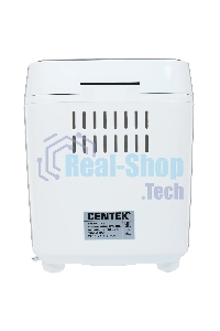 Хлебопечка Centek CT-1415 (бел/сталь) 1500 г БОЛЬШОЙ ОБЪЕМ, 860Вт, 15 программ, таймер, LCD, окошко