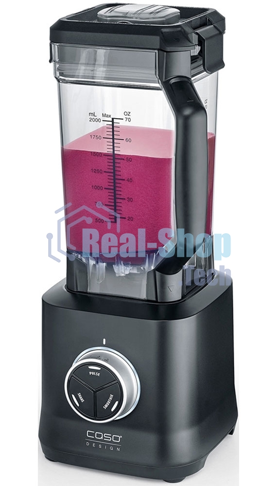Блендер стационарный Caso Power Blender B 2000 черный, 2000 Вт, 10 скоростей