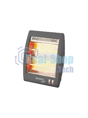 Обогреватель кварцевый Engy EN-505 mini, серый, 800 Вт, 8 м2, термостат