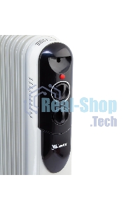 Обогреватель масляный MTX OCH-1500, белый, 1500 Вт, 15 м2, термостат