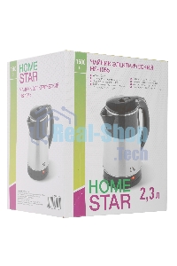 Чайник электрический HOMESTAR HS-1055 черный (106467)