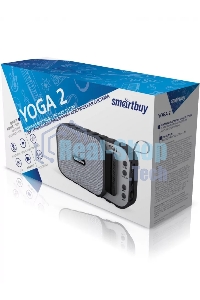 Акустическая система Smartbuy YOGA 2, 5Вт, Bluetooth, MP3, FM-радио, черная (арт. SBS-5040)/100