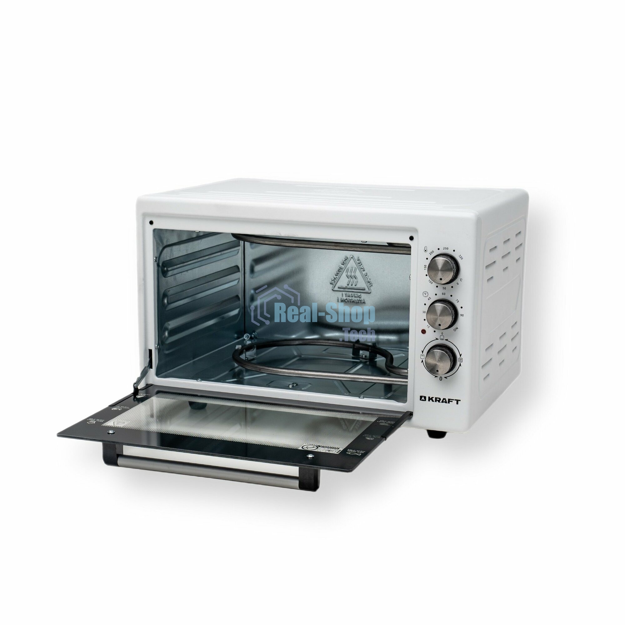 Мини-печь Kraft KF-MO 3800 W белая