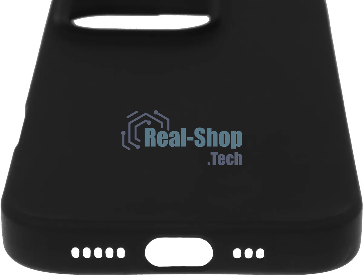 Чехол (клип-кейс) BoraSCO для Apple iPhone 16 Pro Microfiber Case черный (73691)