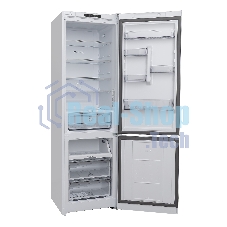 Холодильник Hotpoint HT 5200 C S серебристый двухкамерный 240/83л морозилка снизу, No Frost