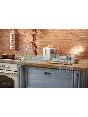Тостер Gorenje T1100CLI бежевый/серебристый, 950 Вт, 2 слота