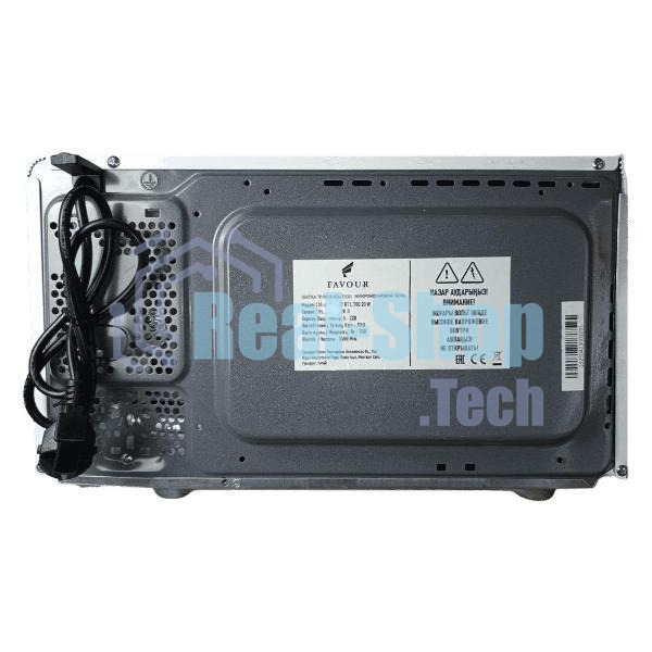 Микроволновая печь FAVOUR FV RT L 700 20W белый, 20 л, 700 Вт, переключатели - поворотный механизм