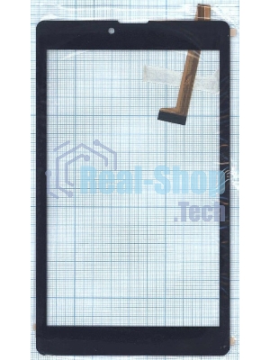 Сенсорное стекло (тачскрин) HSCTP-827-8-V1, черное