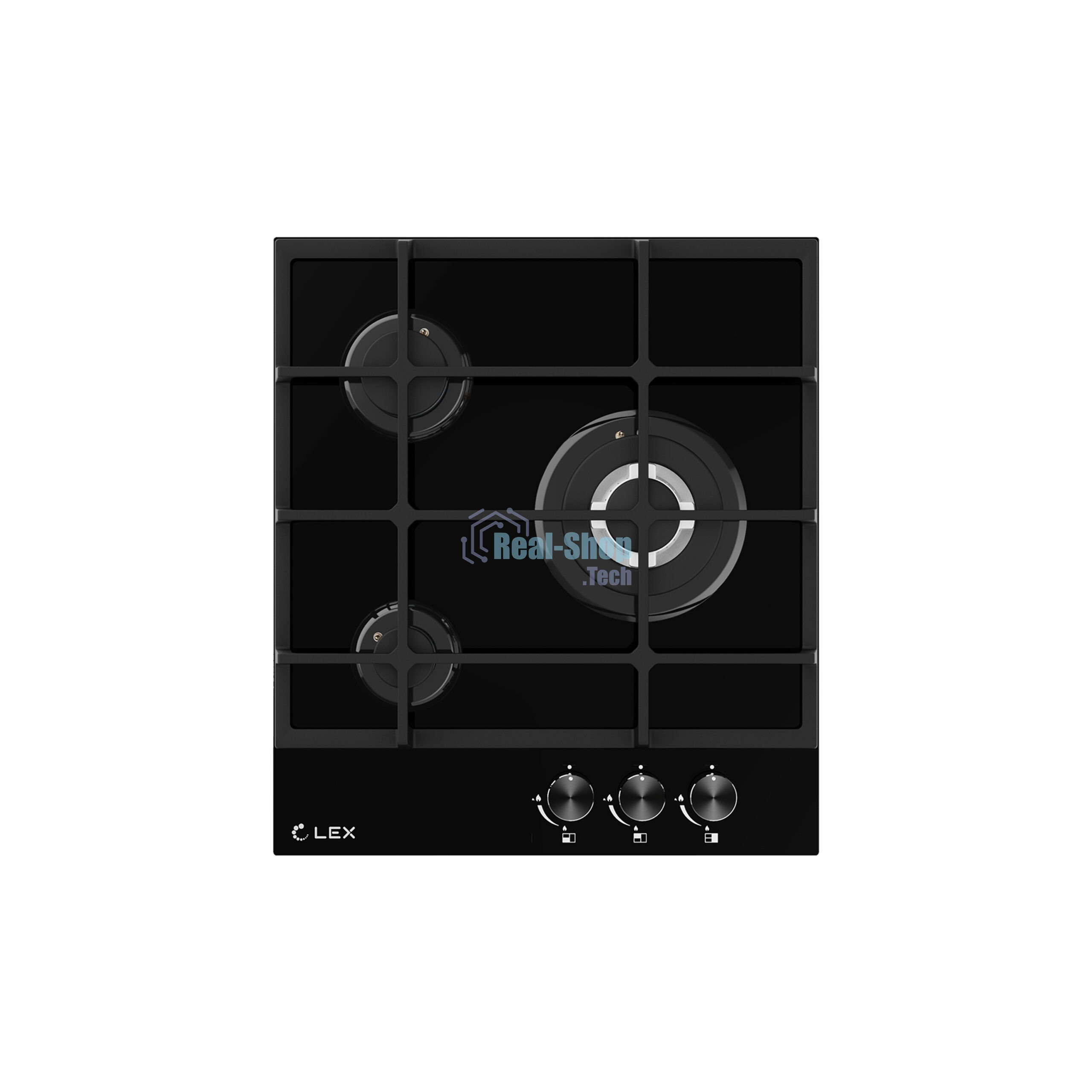 Газовая варочная панель LEX GVG 431 BBL, черный