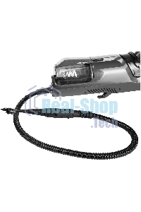 Пылесос паровой вертикальный Starwind SSV9555 темно-серый/серебристый, питание от сети, 120 Вт, уборка сухая/паром, пылесборник 0.5 л